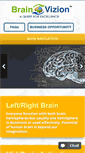 Mobile Screenshot of brainvizion.com